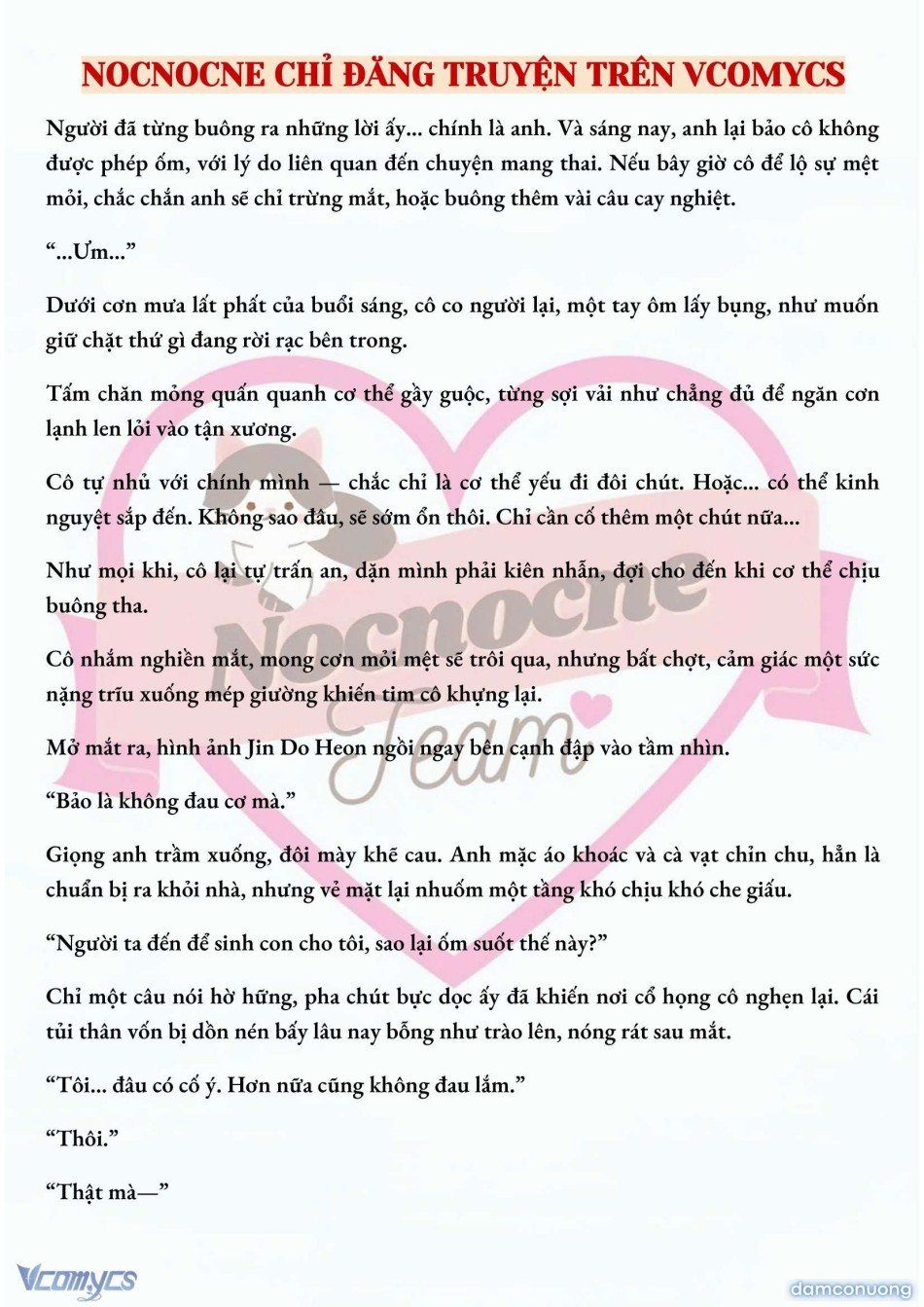 đọc truyện [full] [novel] Mang Thai, Cưỡng Đoạt Chương 38 ảnh 7 tại Thiên Thai Truyện