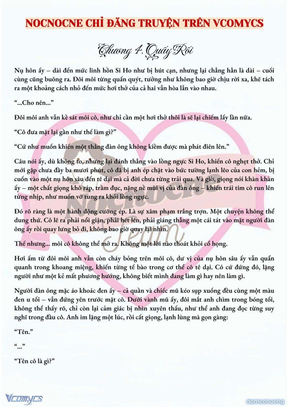 đọc truyện [full] [novel] Mang Thai, Cưỡng Đoạt Chương 4 ảnh 3 tại Thiên Thai Truyện