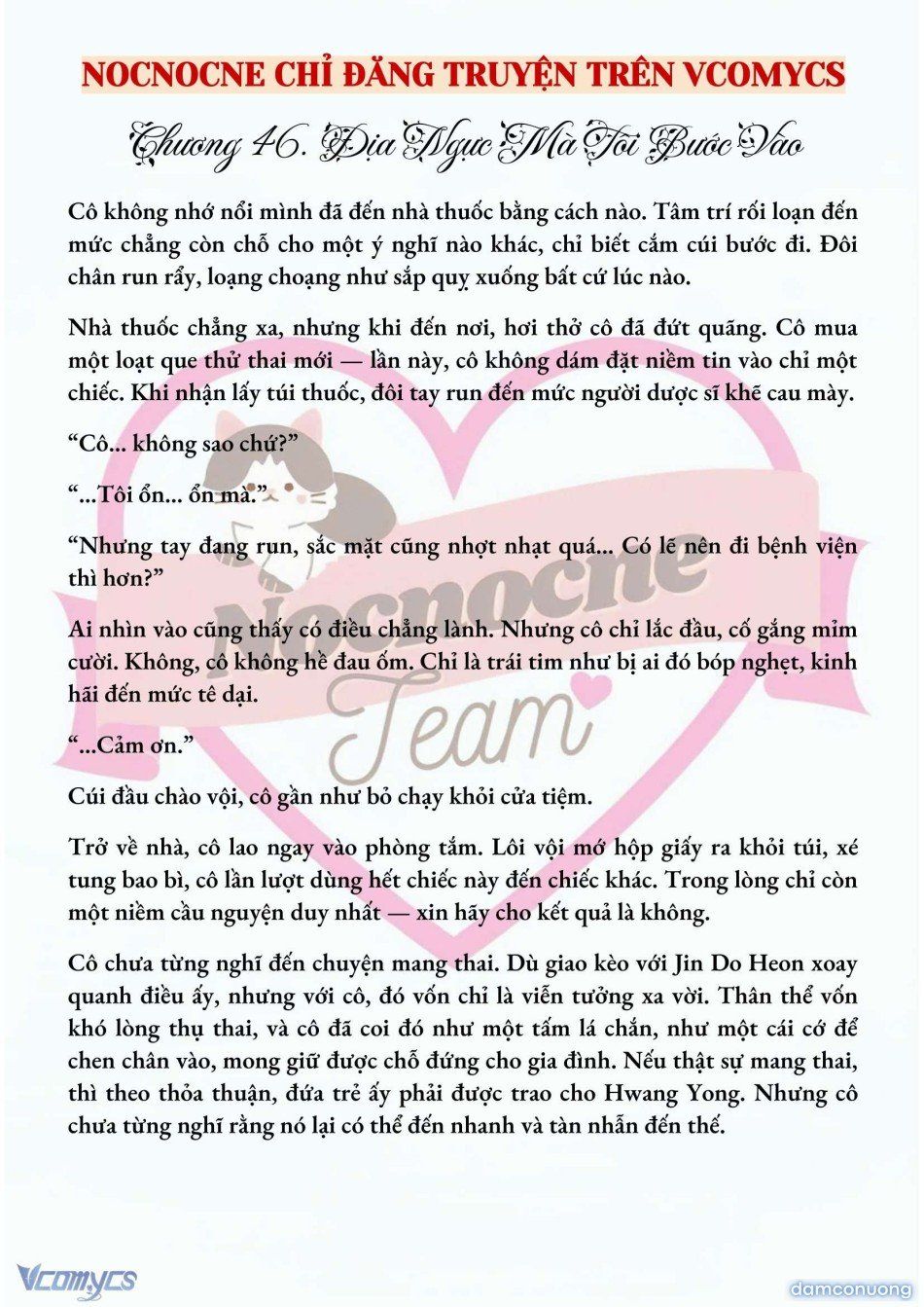 đọc truyện [full] [novel] Mang Thai, Cưỡng Đoạt Chương 46 ảnh 3 tại Thiên Thai Truyện