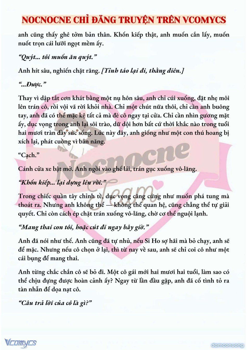 đọc truyện [full] [novel] Mang Thai, Cưỡng Đoạt Chương 46 ảnh 6 tại Thiên Thai Truyện