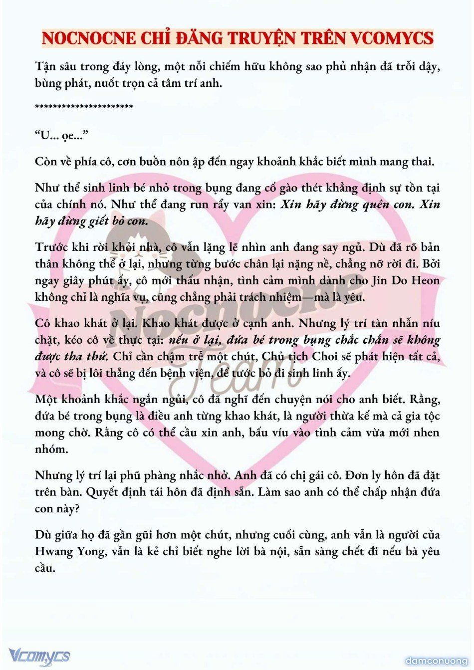 đọc truyện [full] [novel] Mang Thai, Cưỡng Đoạt Chương 51 ảnh 7 tại Thiên Thai Truyện