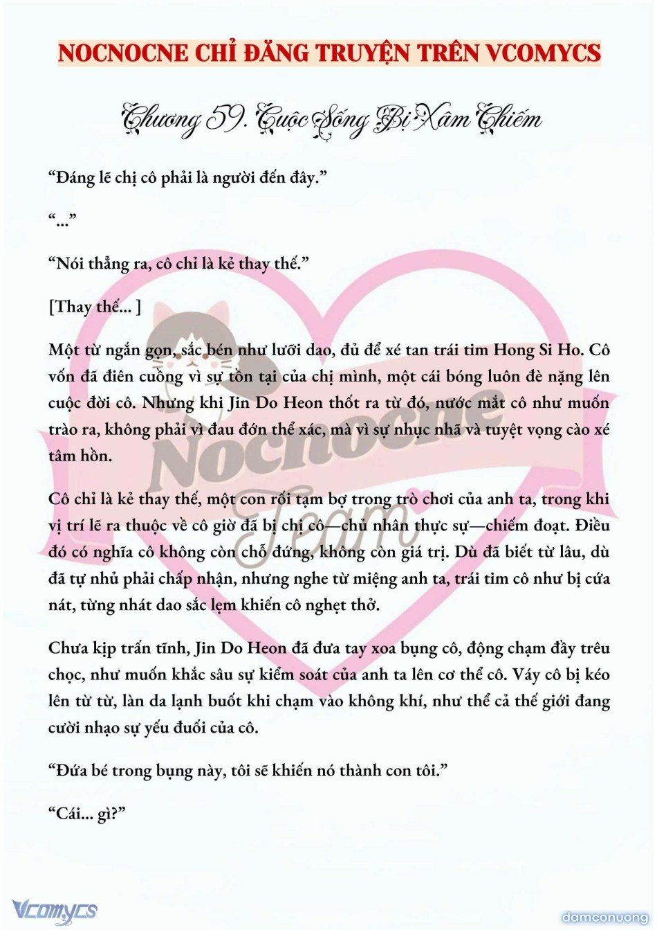 đọc truyện [full] [novel] Mang Thai, Cưỡng Đoạt Chương 59 ảnh 3 tại Thiên Thai Truyện