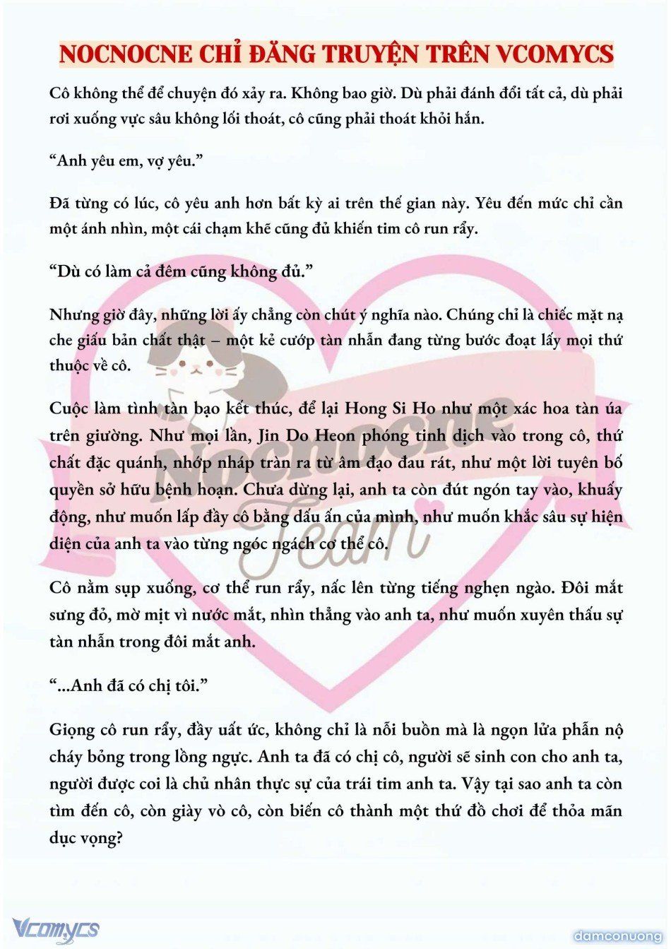 đọc truyện [full] [novel] Mang Thai, Cưỡng Đoạt Chương 59 ảnh 11 tại Thiên Thai Truyện