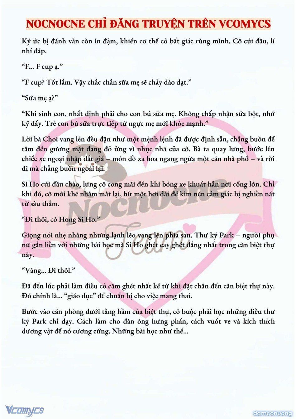 đọc truyện [full] [novel] Mang Thai, Cưỡng Đoạt Chương 6 ảnh 10 tại Thiên Thai Truyện