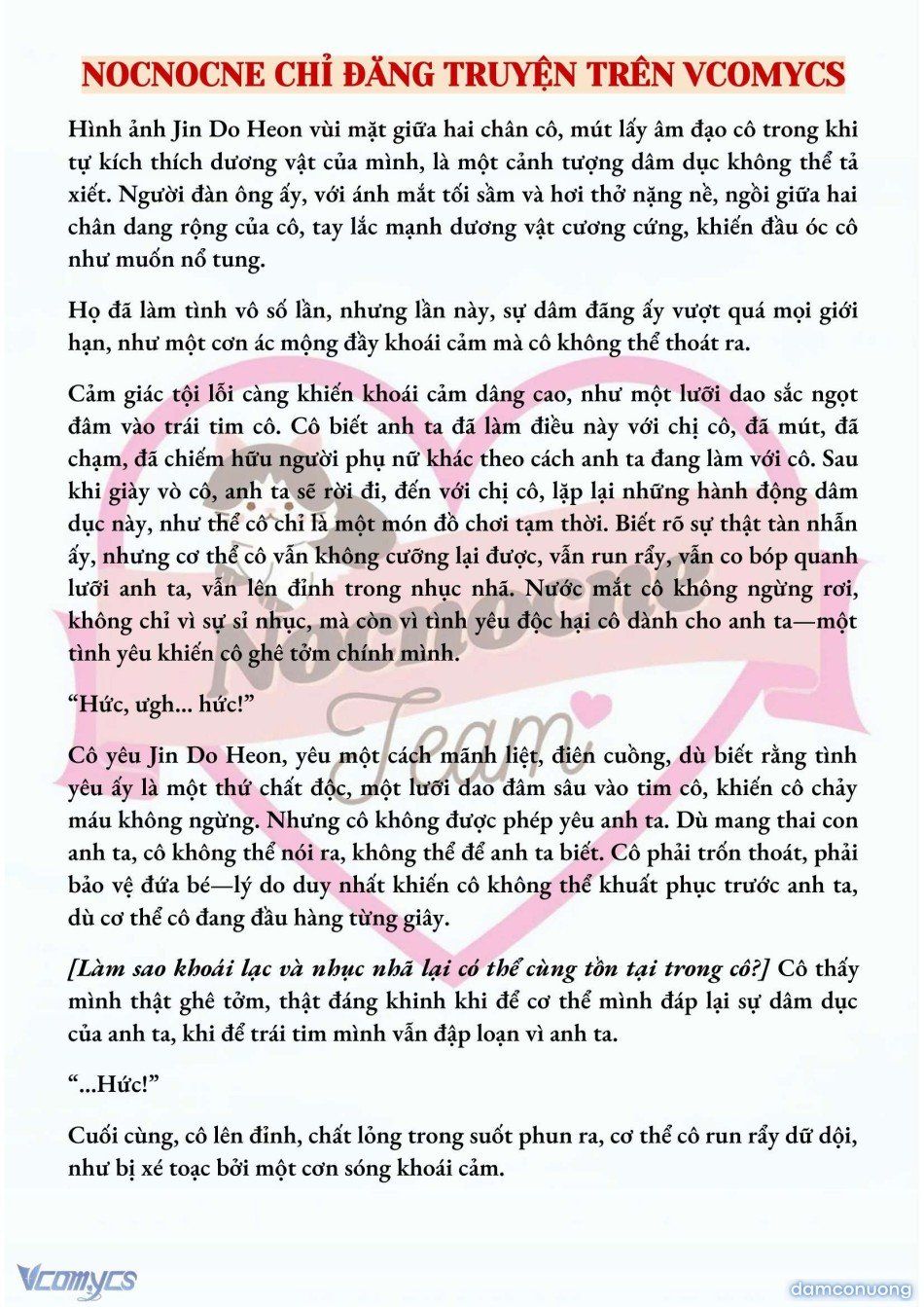 đọc truyện [full] [novel] Mang Thai, Cưỡng Đoạt Chương 63 ảnh 6 tại Thiên Thai Truyện