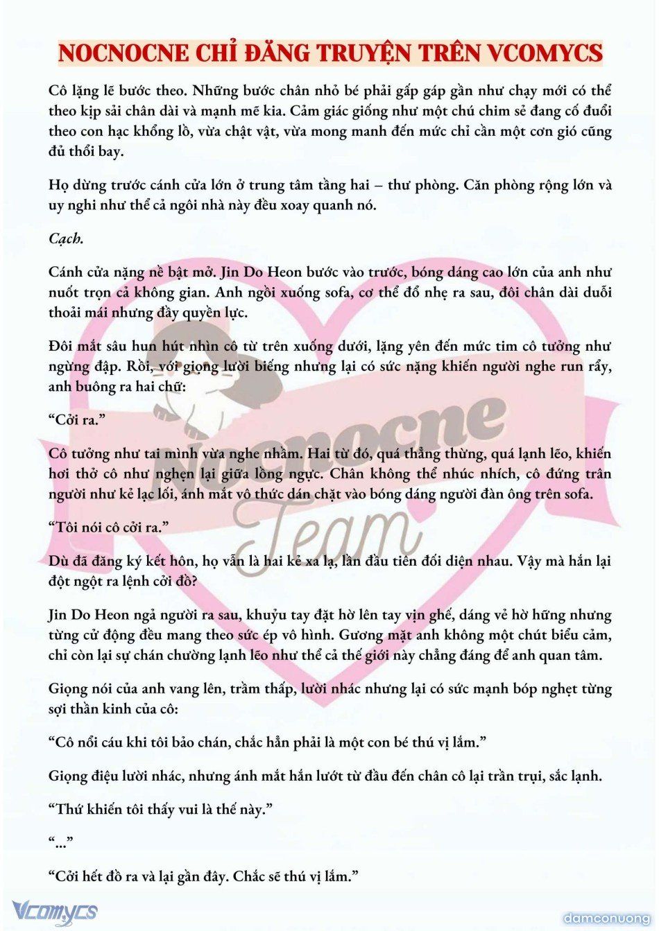 đọc truyện [full] [novel] Mang Thai, Cưỡng Đoạt Chương 7 ảnh 8 tại Thiên Thai Truyện