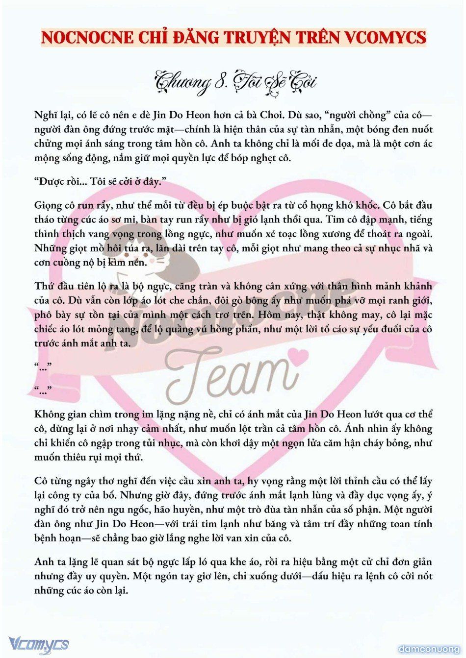 đọc truyện [full] [novel] Mang Thai, Cưỡng Đoạt Chương 8 ảnh 3 tại Thiên Thai Truyện