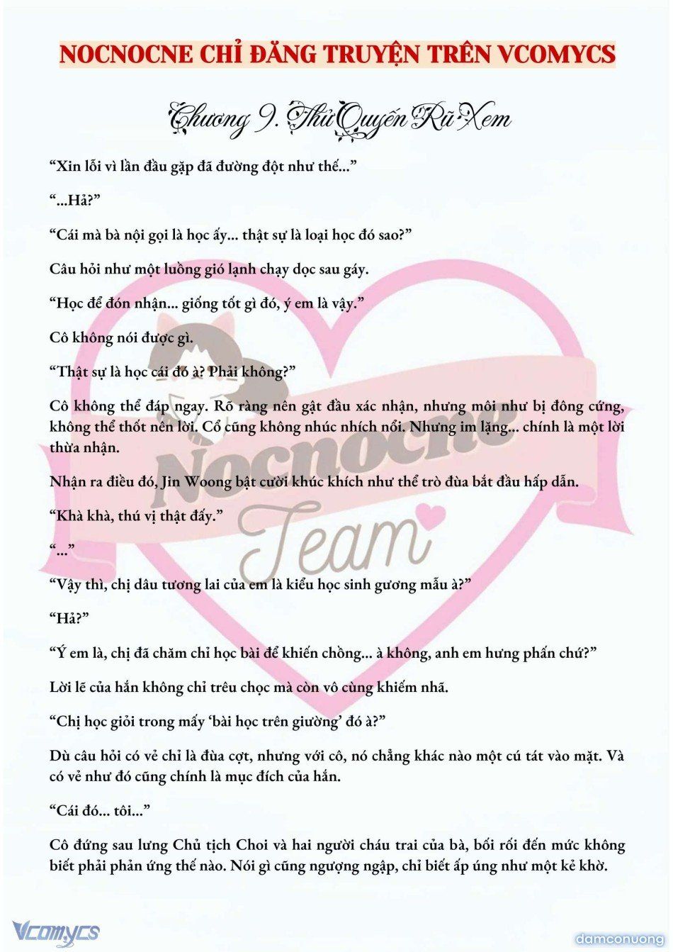 đọc truyện [full] [novel] Mang Thai, Cưỡng Đoạt Chương 9 ảnh 3 tại Thiên Thai Truyện