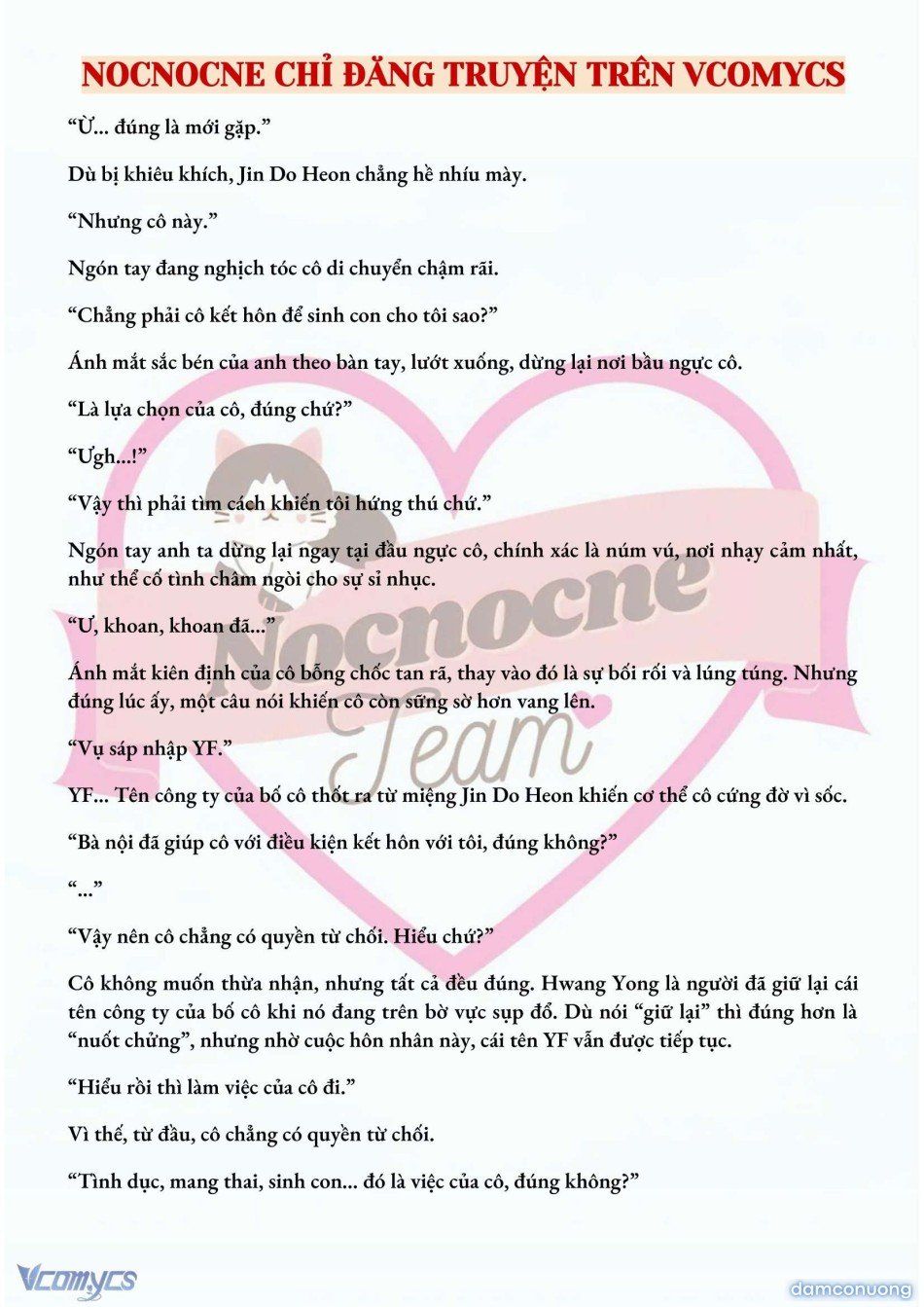 đọc truyện [full] [novel] Mang Thai, Cưỡng Đoạt Chương 9 ảnh 8 tại Thiên Thai Truyện