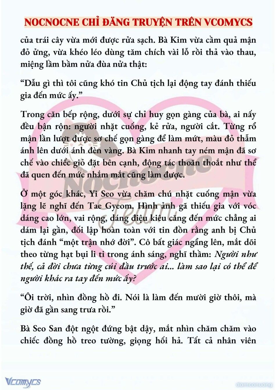 đọc truyện [full] [novel] Ngọn Đèn Biệt Viện Không Bao Giờ Tắt Chương 10 ảnh 7 tại Thiên Thai Truyện