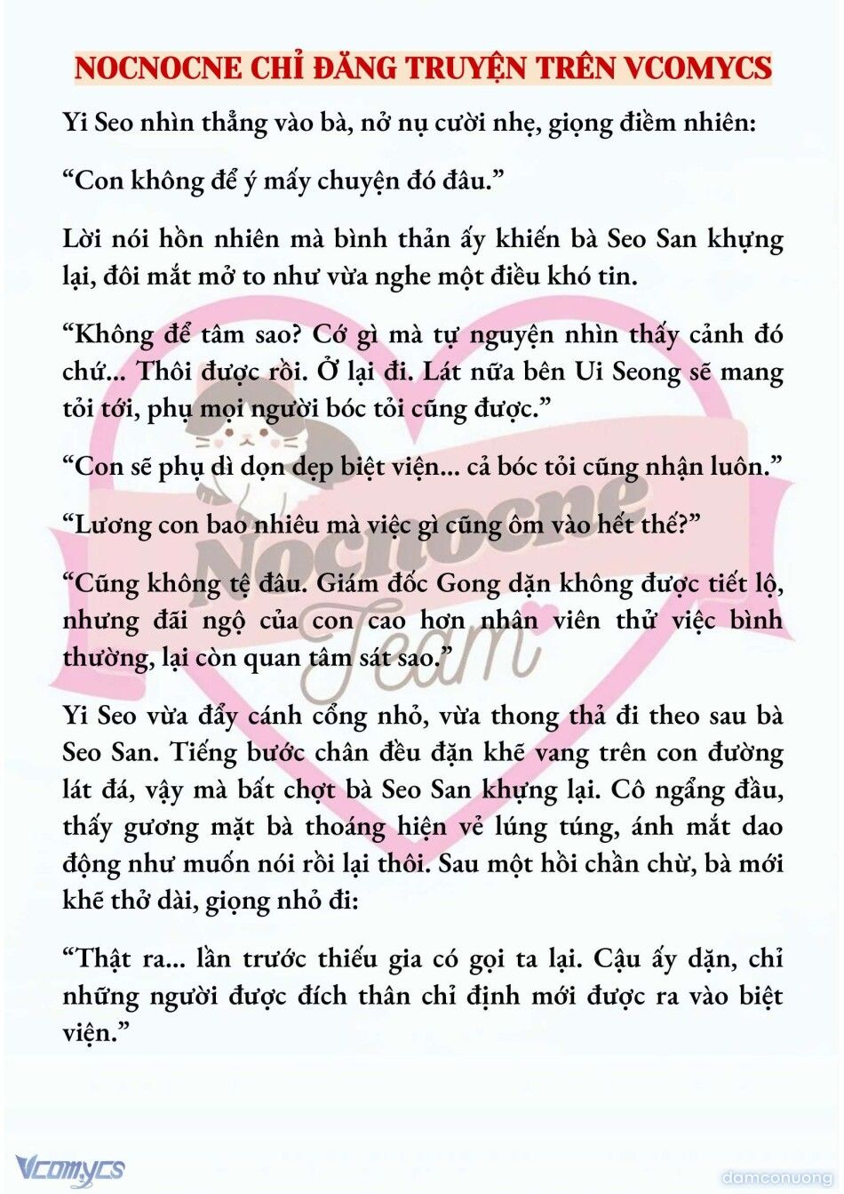 đọc truyện [full] [novel] Ngọn Đèn Biệt Viện Không Bao Giờ Tắt Chương 10 ảnh 10 tại Thiên Thai Truyện