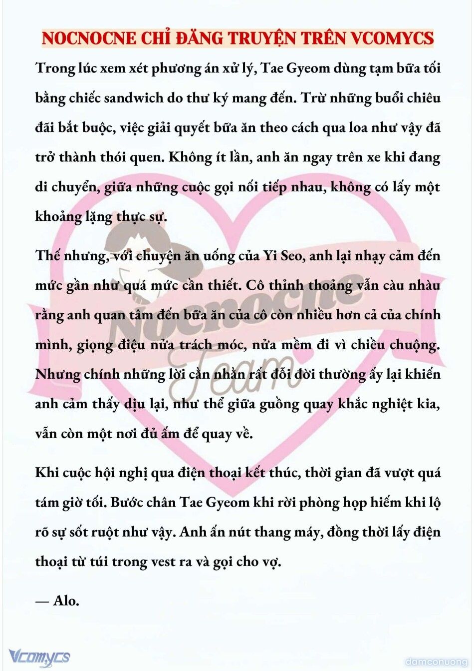 đọc truyện [full] [novel] Ngọn Đèn Biệt Viện Không Bao Giờ Tắt Chương 102 ảnh 7 tại Thiên Thai Truyện