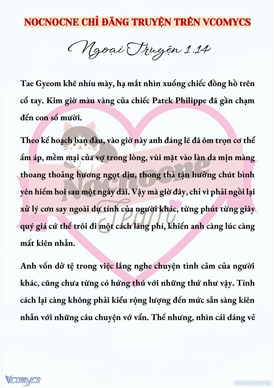 đọc truyện [full] [novel] Ngọn Đèn Biệt Viện Không Bao Giờ Tắt Chương 104 ảnh 3 tại Thiên Thai Truyện