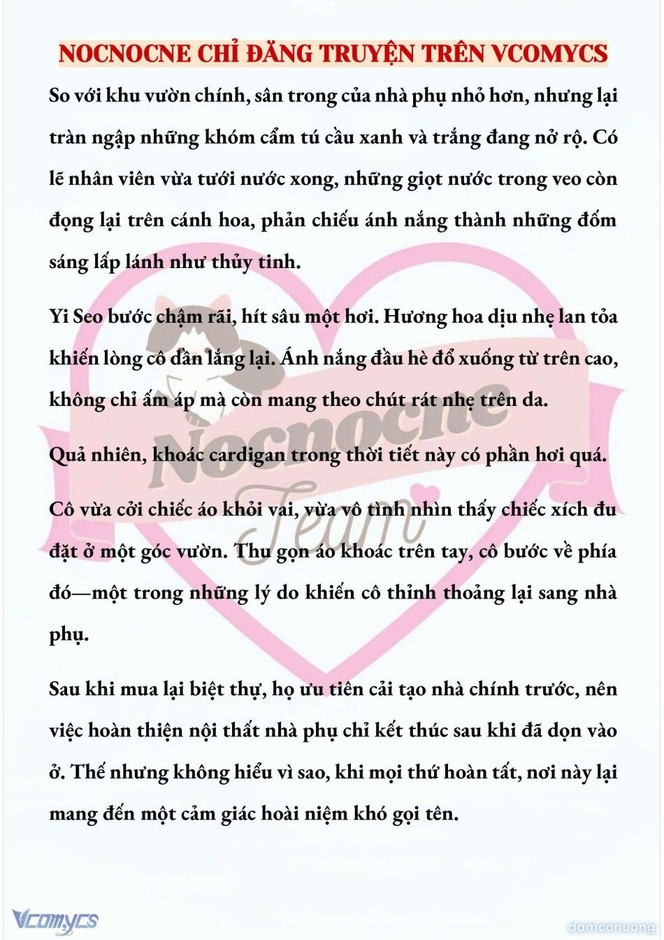 đọc truyện [full] [novel] Ngọn Đèn Biệt Viện Không Bao Giờ Tắt Chương 107 ảnh 5 tại Thiên Thai Truyện