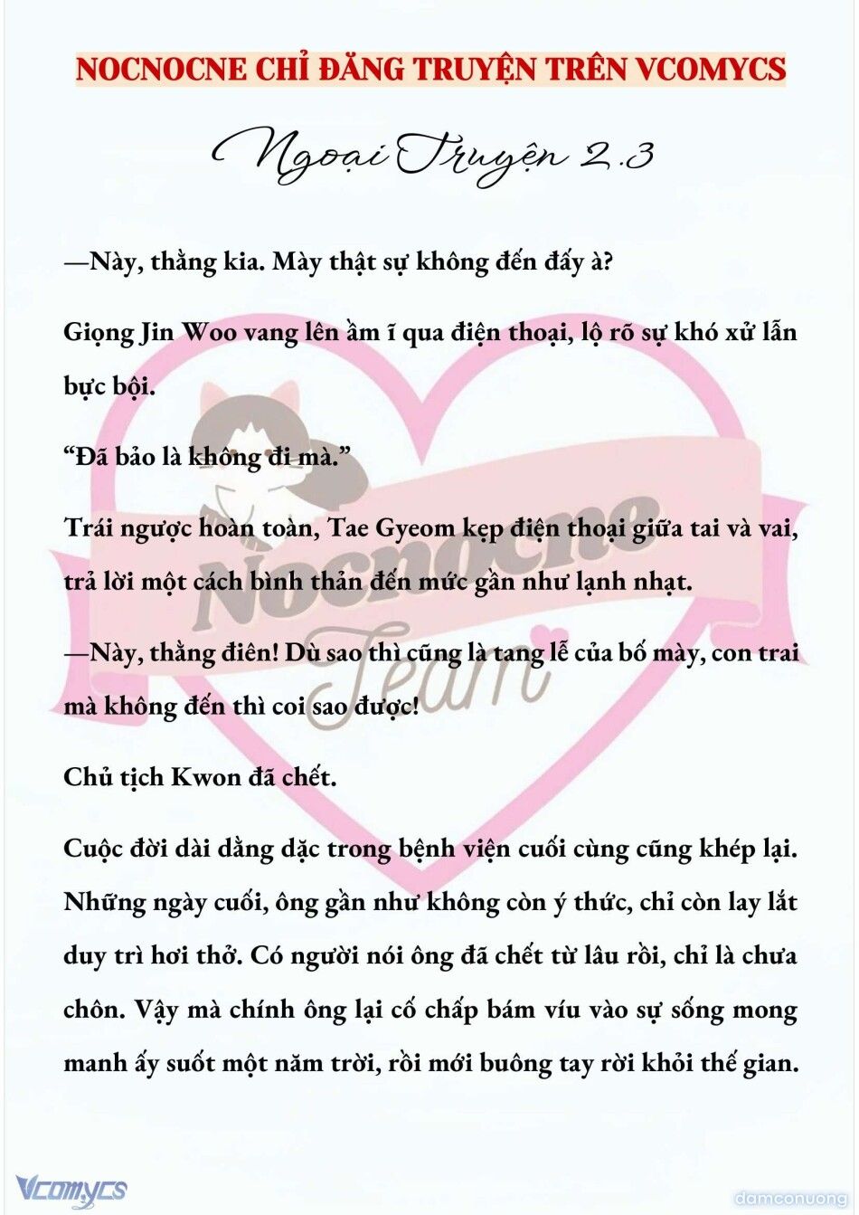 đọc truyện [full] [novel] Ngọn Đèn Biệt Viện Không Bao Giờ Tắt Chương 111 ảnh 3 tại Thiên Thai Truyện