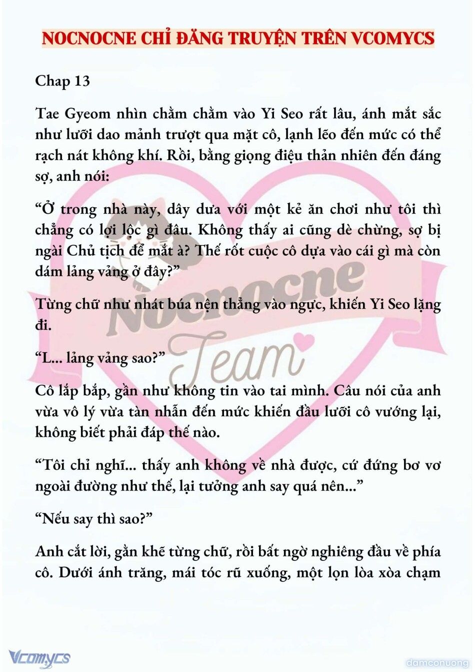 đọc truyện [full] [novel] Ngọn Đèn Biệt Viện Không Bao Giờ Tắt Chương 13 ảnh 3 tại Thiên Thai Truyện