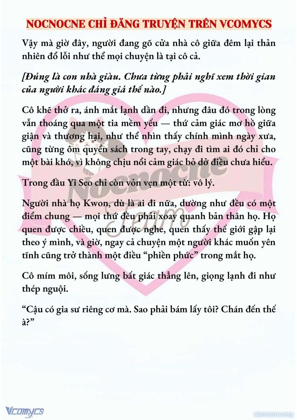 đọc truyện [full] [novel] Ngọn Đèn Biệt Viện Không Bao Giờ Tắt Chương 14 ảnh 7 tại Thiên Thai Truyện