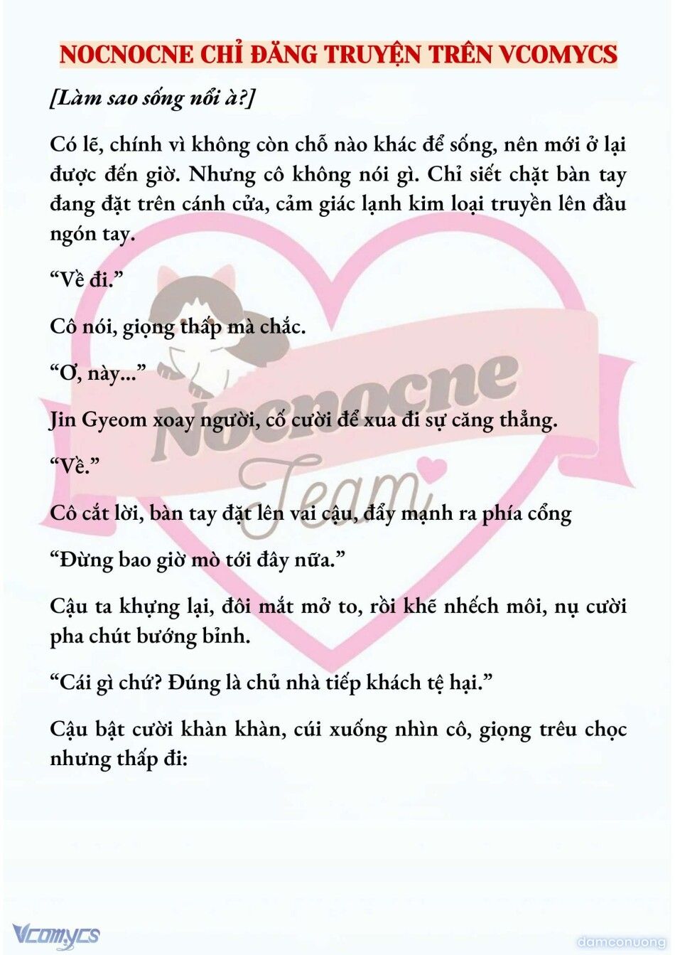 đọc truyện [full] [novel] Ngọn Đèn Biệt Viện Không Bao Giờ Tắt Chương 14 ảnh 11 tại Thiên Thai Truyện