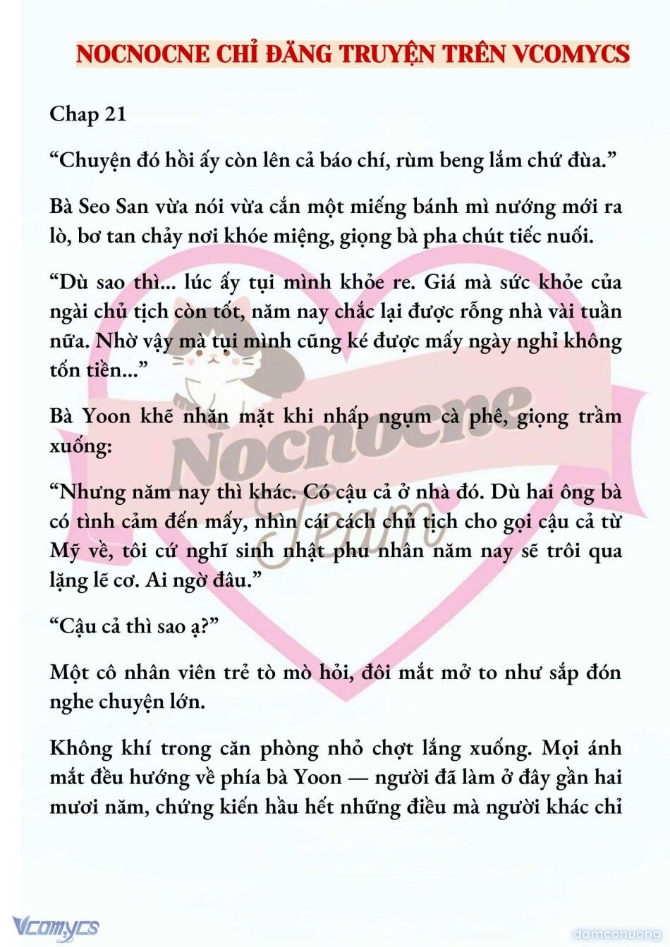 đọc truyện [full] [novel] Ngọn Đèn Biệt Viện Không Bao Giờ Tắt Chương 21 ảnh 3 tại Thiên Thai Truyện