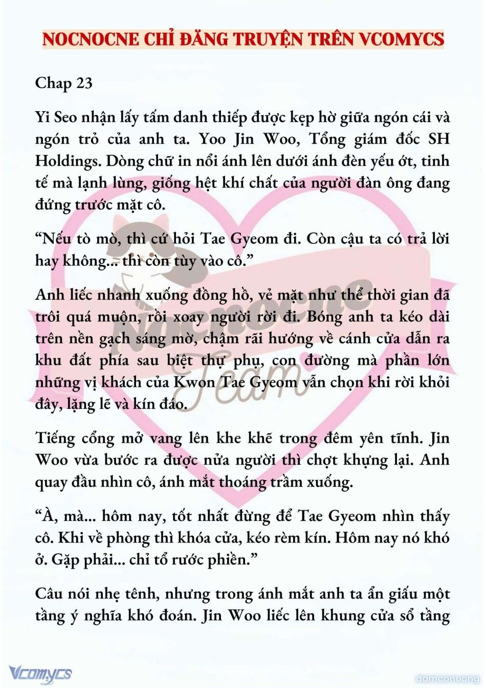 đọc truyện [full] [novel] Ngọn Đèn Biệt Viện Không Bao Giờ Tắt Chương 23 ảnh 3 tại Thiên Thai Truyện