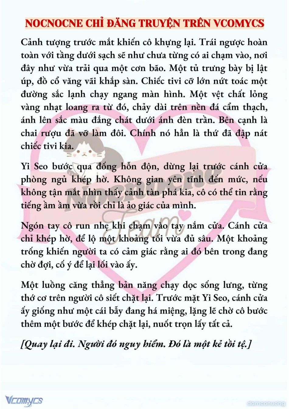 đọc truyện [full] [novel] Ngọn Đèn Biệt Viện Không Bao Giờ Tắt Chương 23 ảnh 6 tại Thiên Thai Truyện