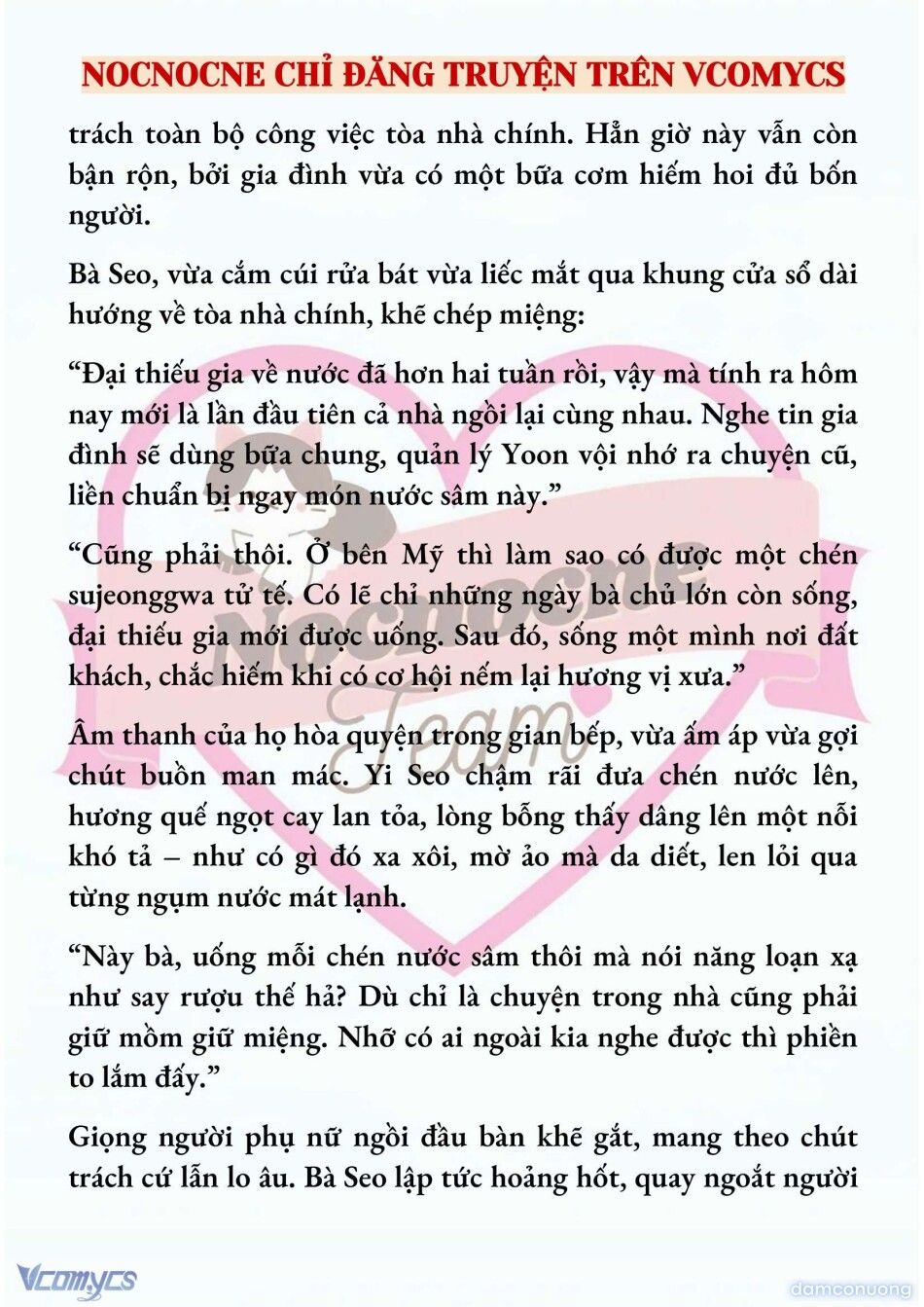 đọc truyện [full] [novel] Ngọn Đèn Biệt Viện Không Bao Giờ Tắt Chương 3 ảnh 6 tại Thiên Thai Truyện