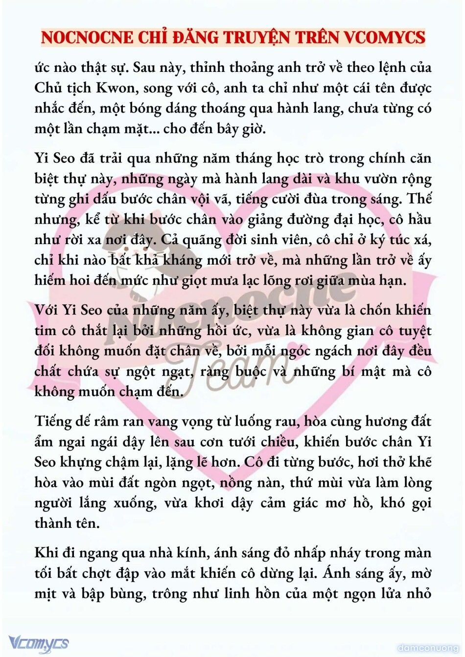 đọc truyện [full] [novel] Ngọn Đèn Biệt Viện Không Bao Giờ Tắt Chương 3 ảnh 9 tại Thiên Thai Truyện