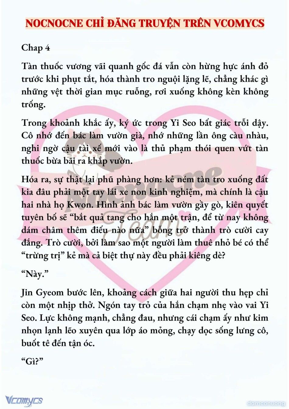 đọc truyện [full] [novel] Ngọn Đèn Biệt Viện Không Bao Giờ Tắt Chương 4 ảnh 3 tại Thiên Thai Truyện