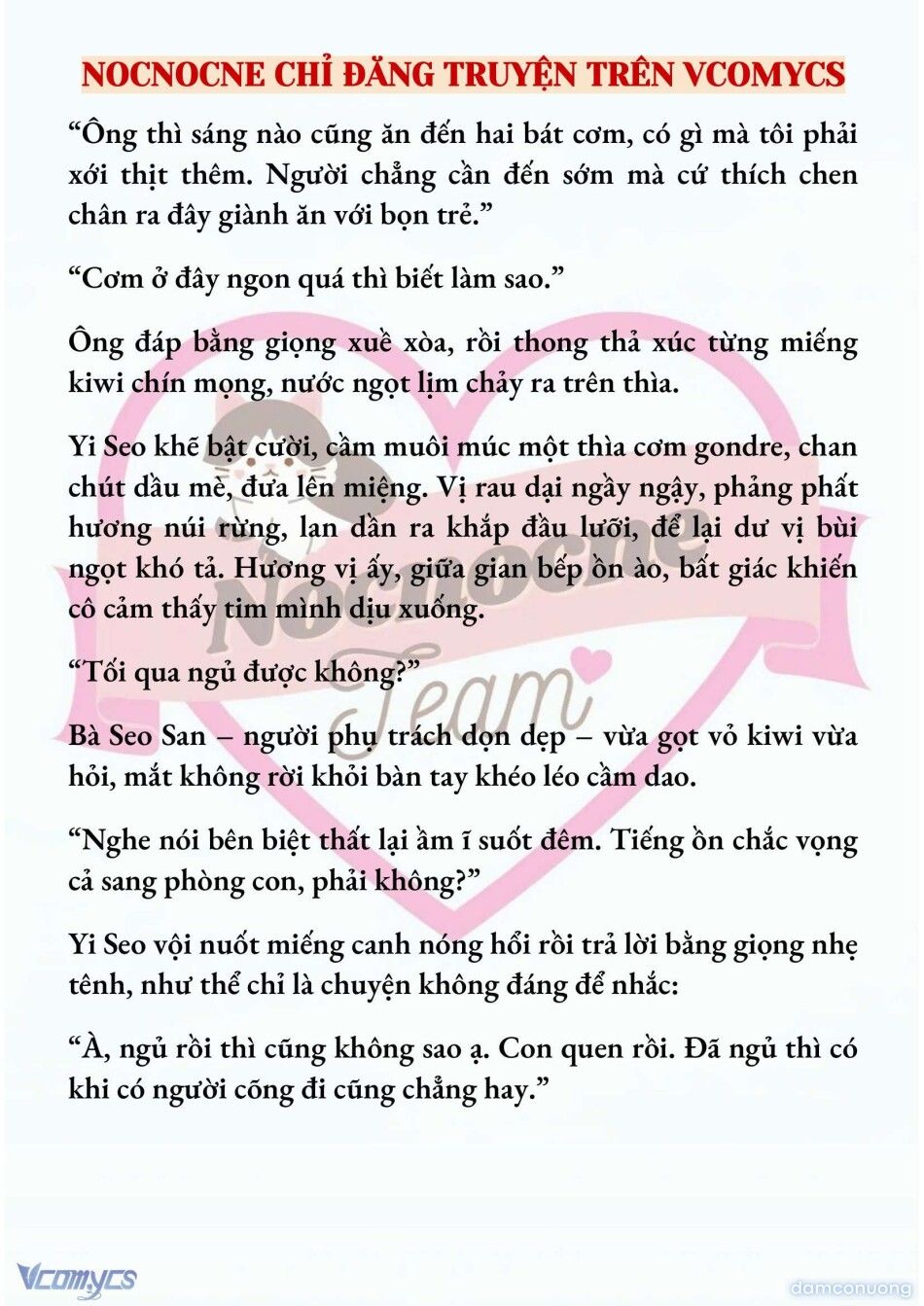 đọc truyện [full] [novel] Ngọn Đèn Biệt Viện Không Bao Giờ Tắt Chương 5 ảnh 9 tại Thiên Thai Truyện