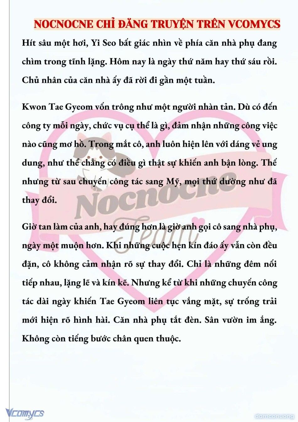 đọc truyện [full] [novel] Ngọn Đèn Biệt Viện Không Bao Giờ Tắt Chương 53 ảnh 7 tại Thiên Thai Truyện