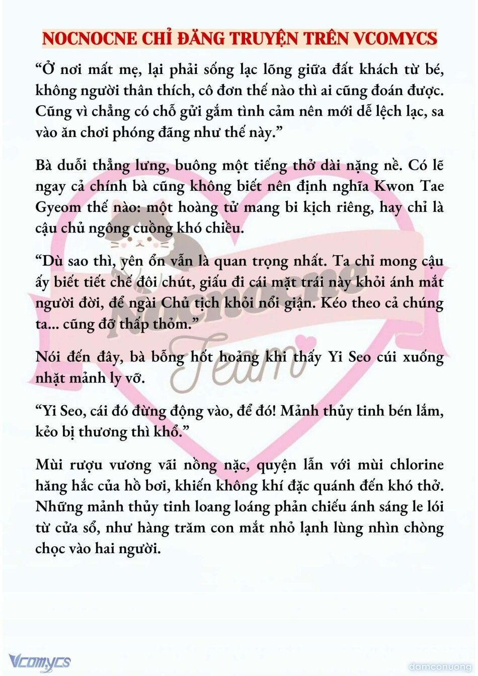 đọc truyện [full] [novel] Ngọn Đèn Biệt Viện Không Bao Giờ Tắt Chương 6 ảnh 6 tại Thiên Thai Truyện