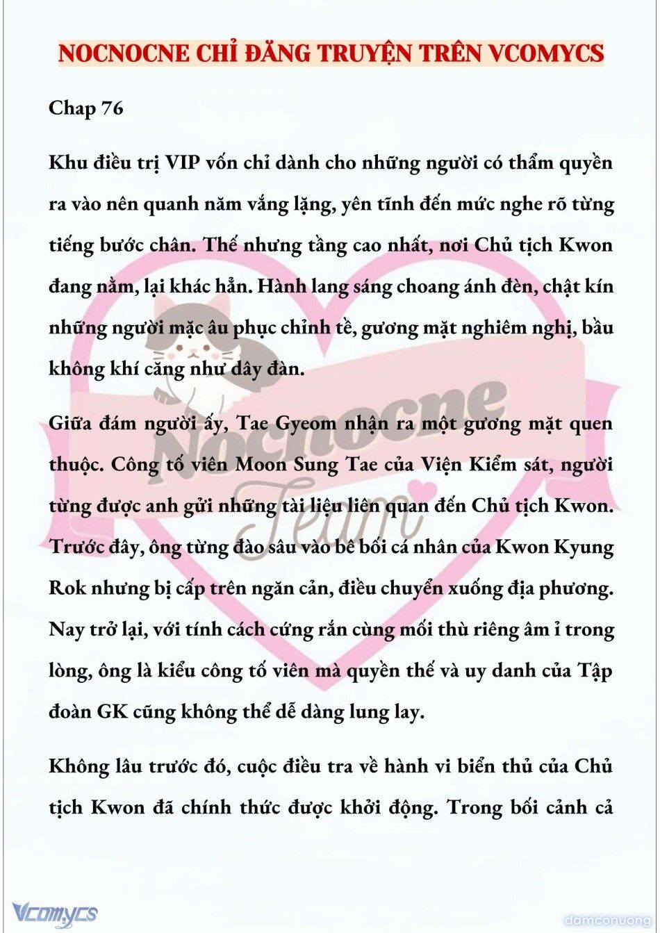 đọc truyện [full] [novel] Ngọn Đèn Biệt Viện Không Bao Giờ Tắt Chương 76 ảnh 3 tại Thiên Thai Truyện