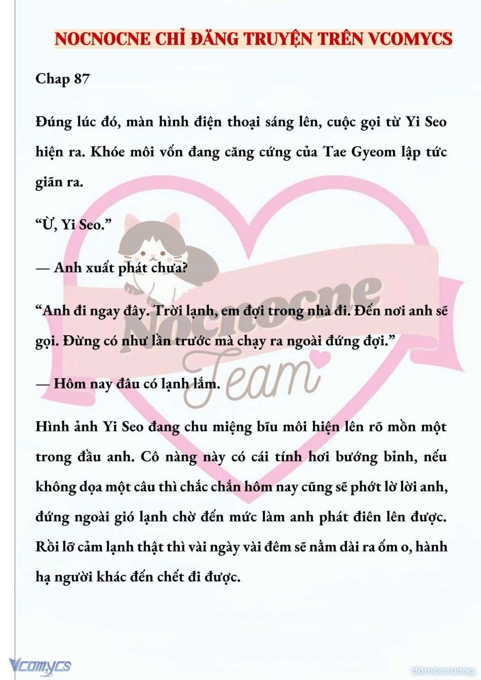 đọc truyện [full] [novel] Ngọn Đèn Biệt Viện Không Bao Giờ Tắt Chương 87 ảnh 3 tại Thiên Thai Truyện