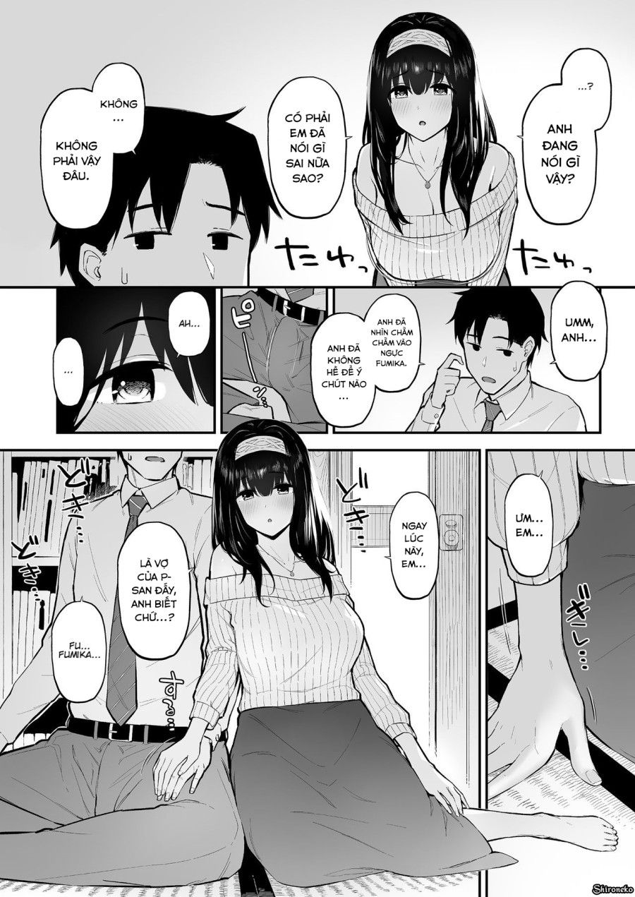 Fumi Fumi Ga Oku-san Ni Naru Hon Oneshot page 6 - Giả Dược
