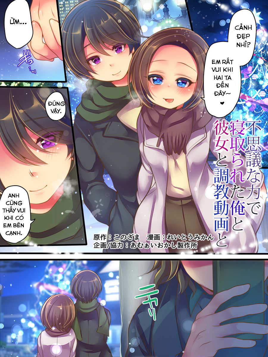 đọc truyện Fushigi Na Chikara De Netorareta Ore To Kanojo To Choukyou Douga To Oneshot ảnh 2 tại Giả Dược