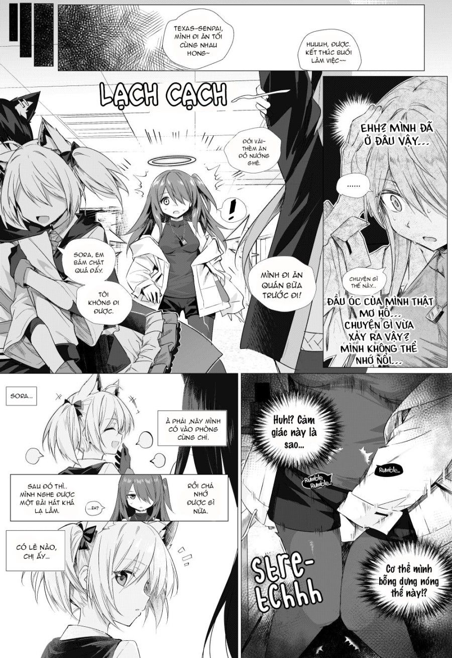 Futa Sora X Exusiai Oneshot page 14 - Giả Dược