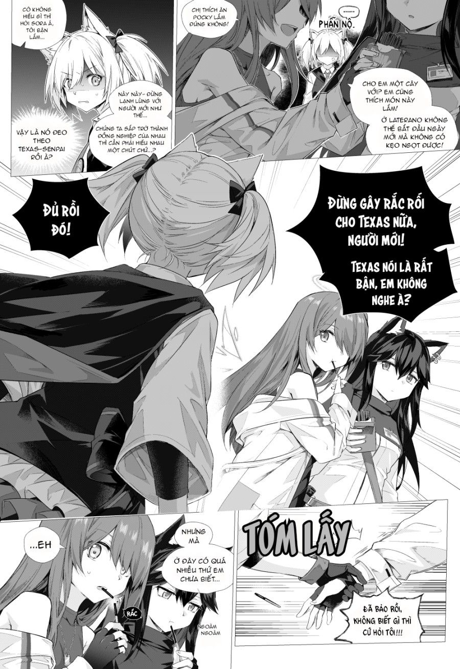 Futa Sora X Exusiai Oneshot page 4 - Giả Dược