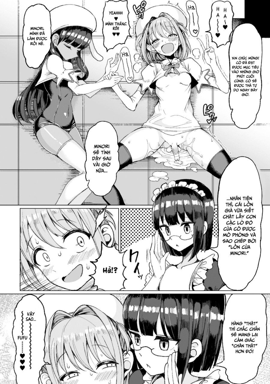 Futanari Mahou Shoujo Dakedo Aku No Soshiki No Kigu Kairaku Zeme Niwa Zettai Makenai Yo Oneshot page 22 - Giả Dược