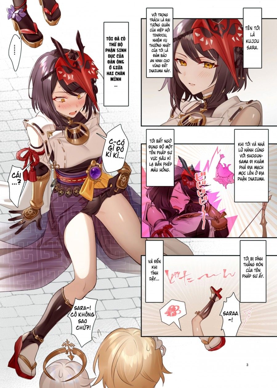 Futanari Sara Chan Muchu Ecchi De Datsu Doutei Chương 1 page 2 - Giả Dược
