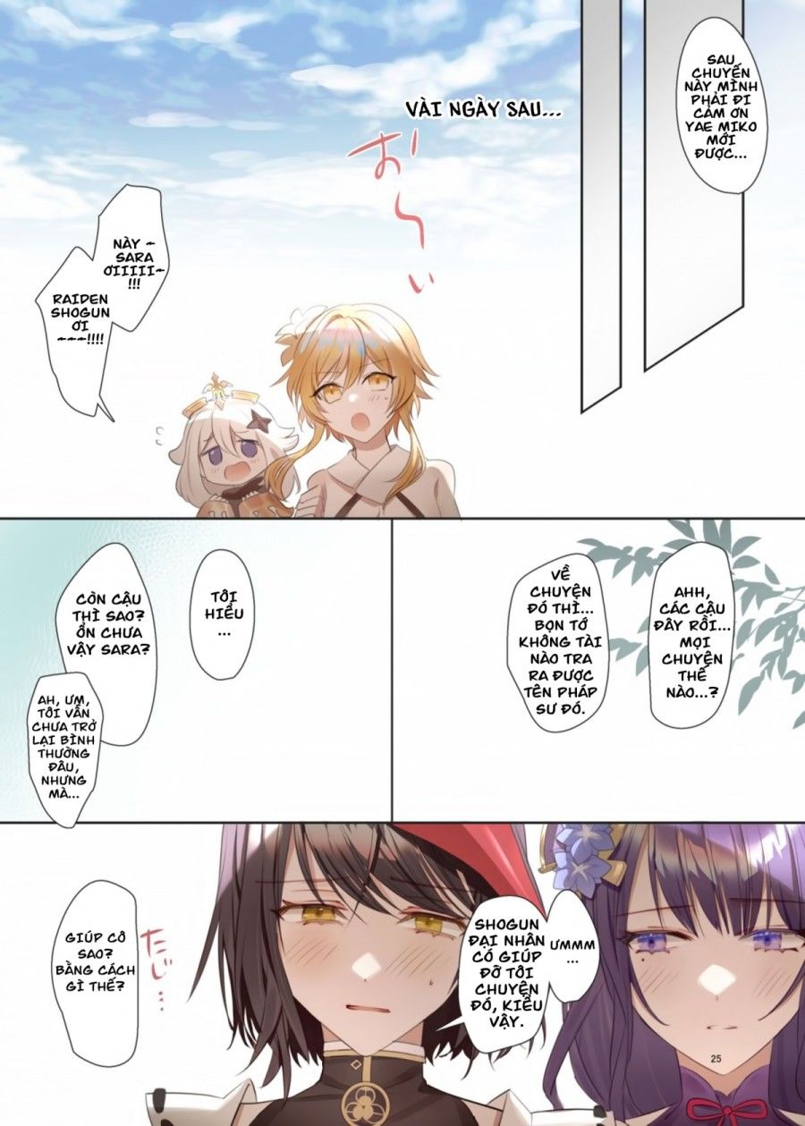 Futanari Sara Chan Muchu Ecchi De Datsu Doutei Chương 1 page 24 - Giả Dược