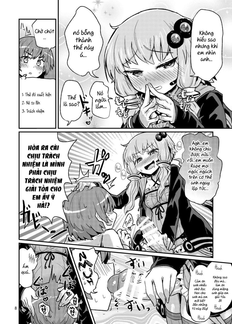 Futanari Yukari-san Ni Gyaku Anal Choukyou Sareru Hon Oneshot page 9 - Giả Dược