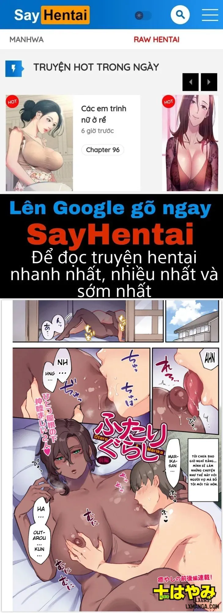 đọc truyện Futari Gurashi Zenpen Chương 1 ảnh 2 tại Thiên Thai Truyện