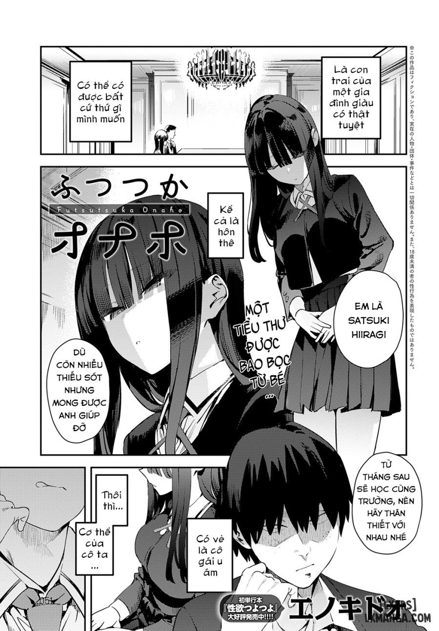 Futsutsuka Onaho Chương 0 page 1 - Giả Dược
