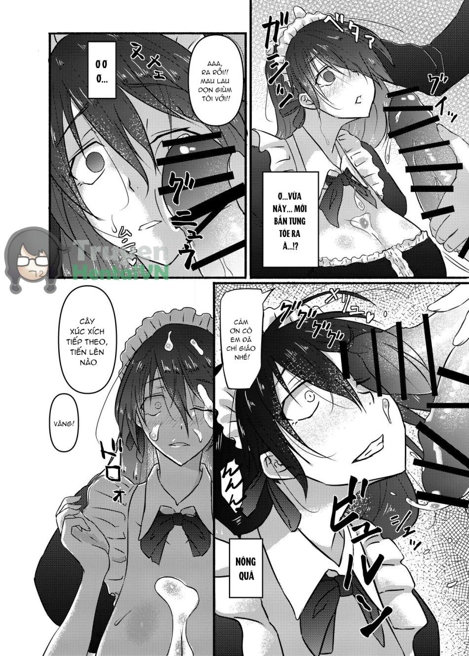 Futsuu No Inkya No Jk Datta Kedo, Maid Ni Sarete, Makasare Haramasare Shussan Saserarete Bitch Ni Naremashita! Oneshot page 12 - Giả Dược