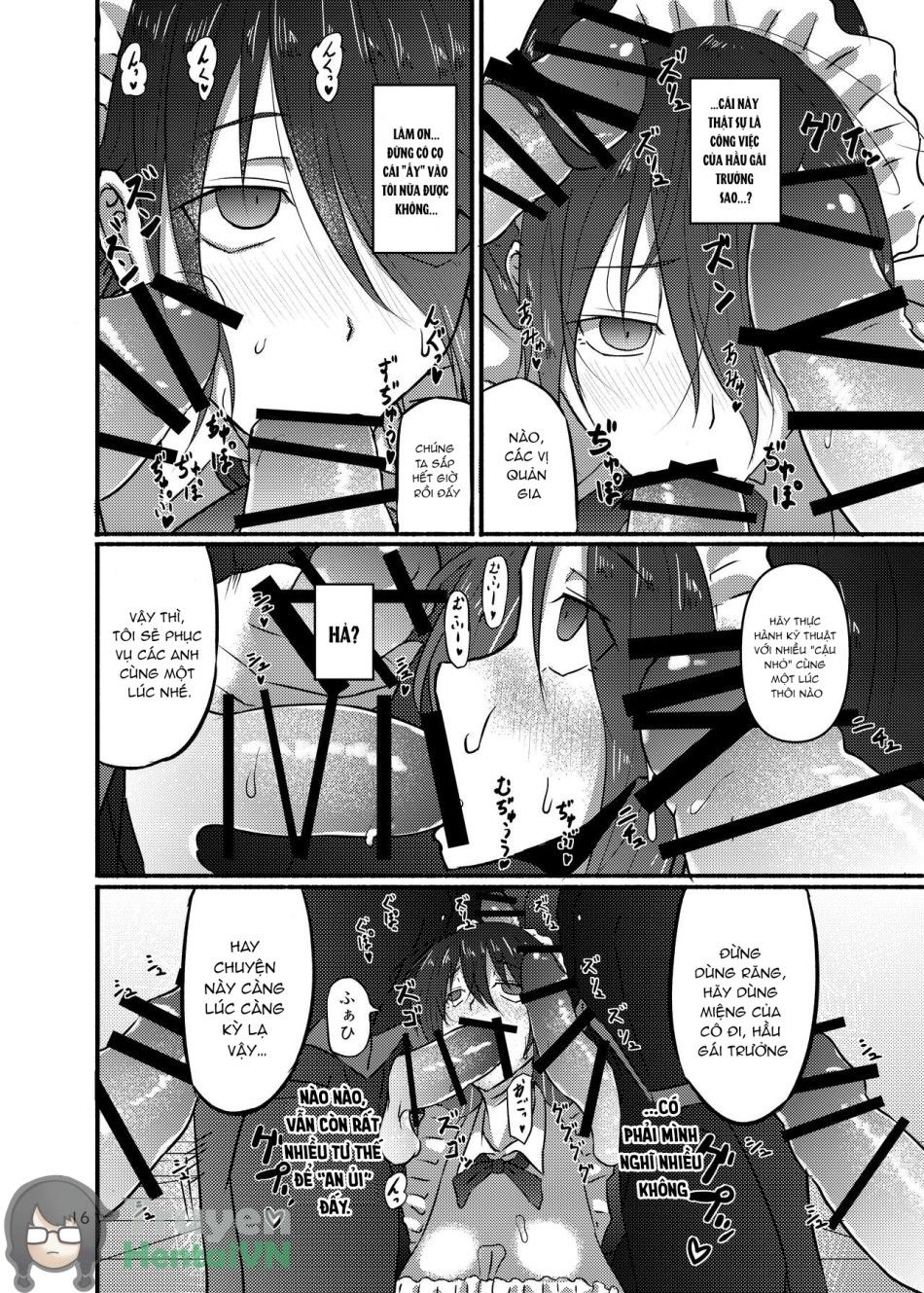 Futsuu No Inkya No Jk Datta Kedo, Maid Ni Sarete, Makasare Haramasare Shussan Saserarete Bitch Ni Naremashita! Oneshot page 16 - Giả Dược