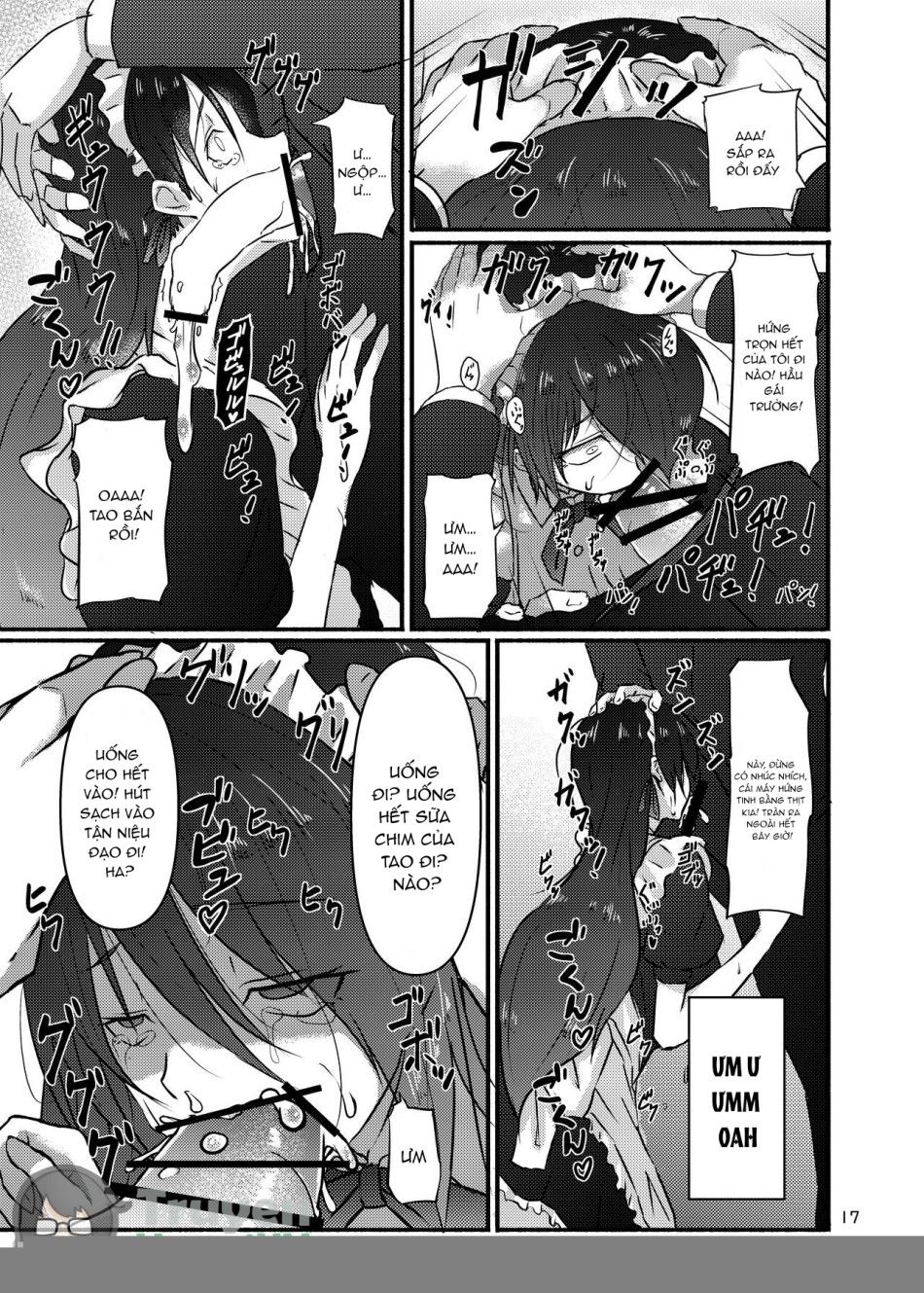 Futsuu No Inkya No Jk Datta Kedo, Maid Ni Sarete, Makasare Haramasare Shussan Saserarete Bitch Ni Naremashita! Oneshot page 17 - Giả Dược