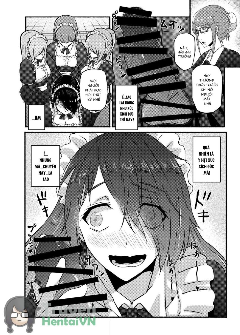 Futsuu No Inkya No Jk Datta Kedo, Maid Ni Sarete, Makasare Haramasare Shussan Saserarete Bitch Ni Naremashita! Oneshot page 4 - Giả Dược