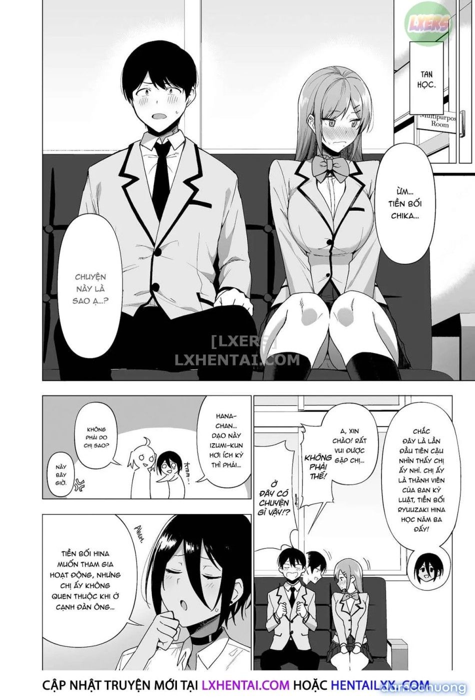 đọc truyện Fuuki Iin To Fuuzoku Katsudou [sex Acts With A Member Of The Public Moral Committee] Chương 3 ảnh 13 tại Thiên Thai Truyện