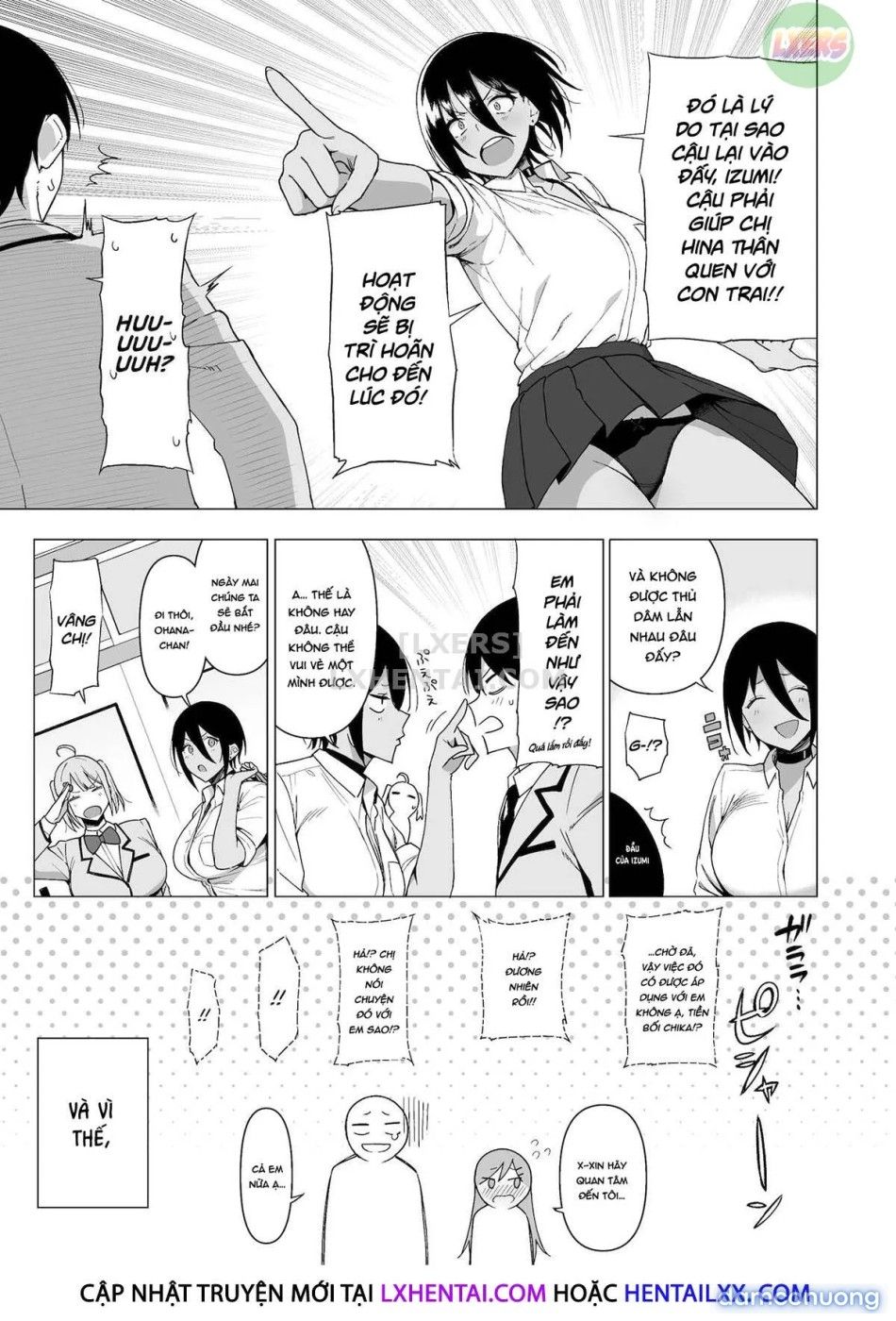 đọc truyện Fuuki Iin To Fuuzoku Katsudou [sex Acts With A Member Of The Public Moral Committee] Chương 3 ảnh 14 tại Thiên Thai Truyện