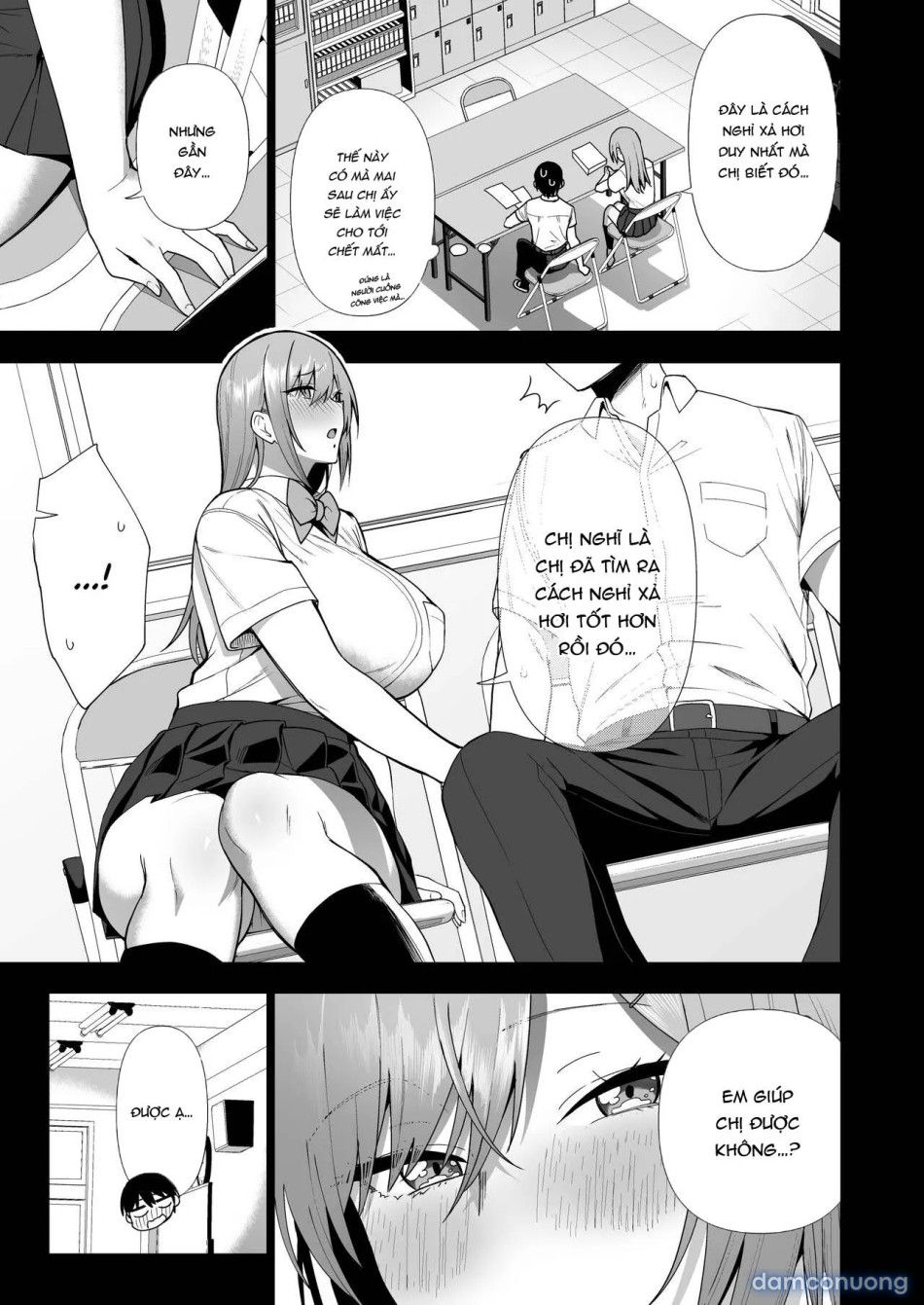 đọc truyện Fuuki Iin To Fuuzoku Katsudou [sex Acts With A Member Of The Public Moral Committee] Chương 4.2 ảnh 4 tại Thiên Thai Truyện